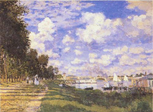 Claude Monet Port in Argenteuil